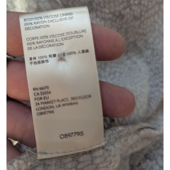 Anthropologie Textured Gray Maxi Dress - Picture 4 of 6